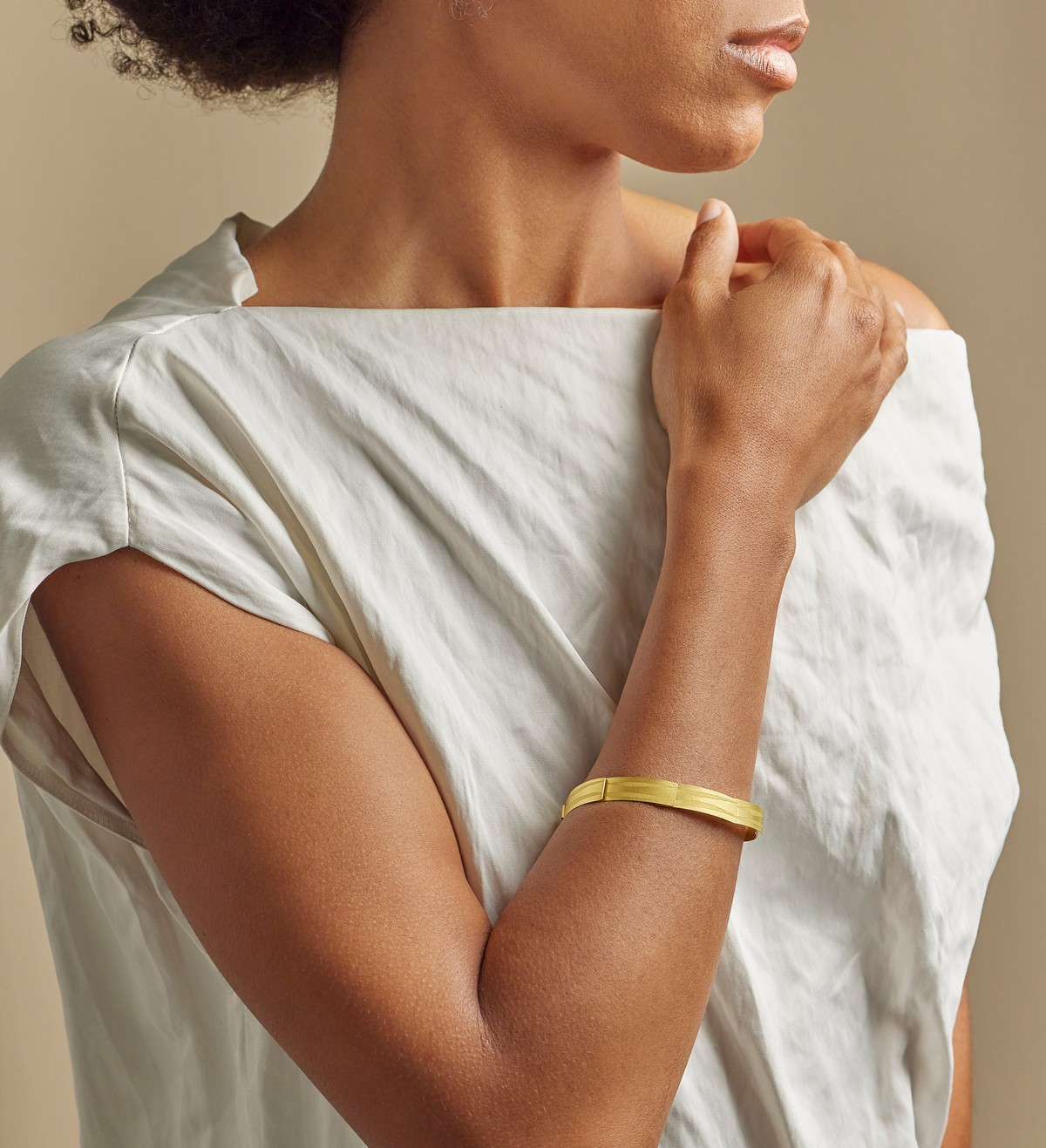 18k gold bracelet Traces