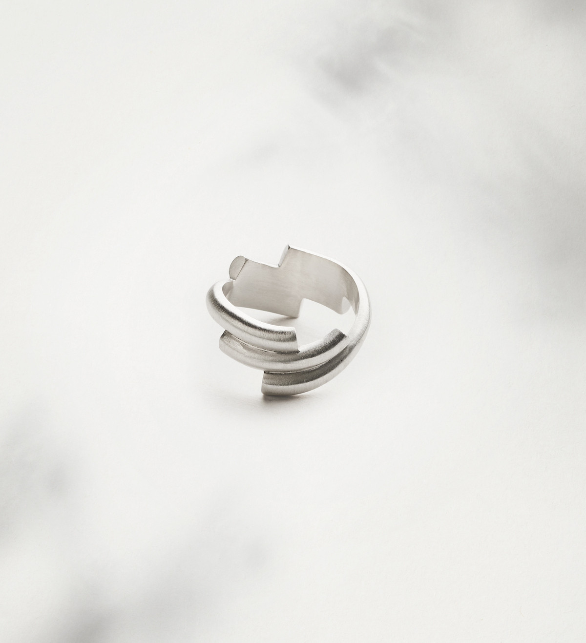 Anillo plata Flux 12mm