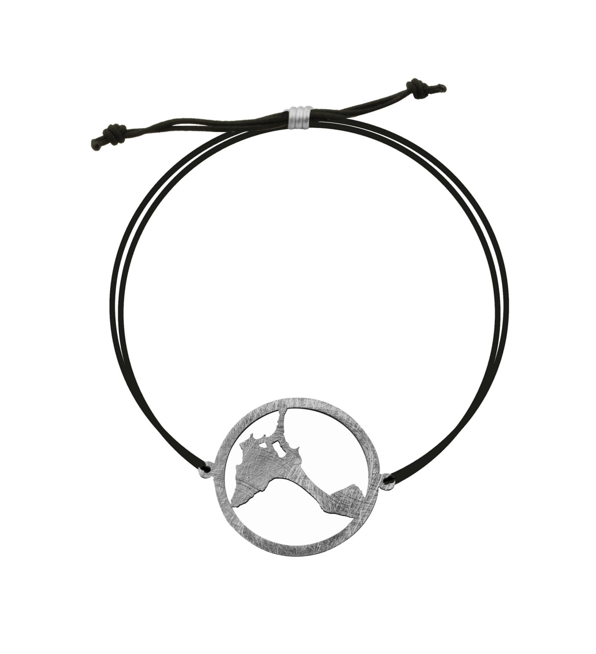 Brazalete plata Perfils 18mm Formentera