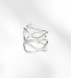 Anillo de plata Calder 4 vueltas