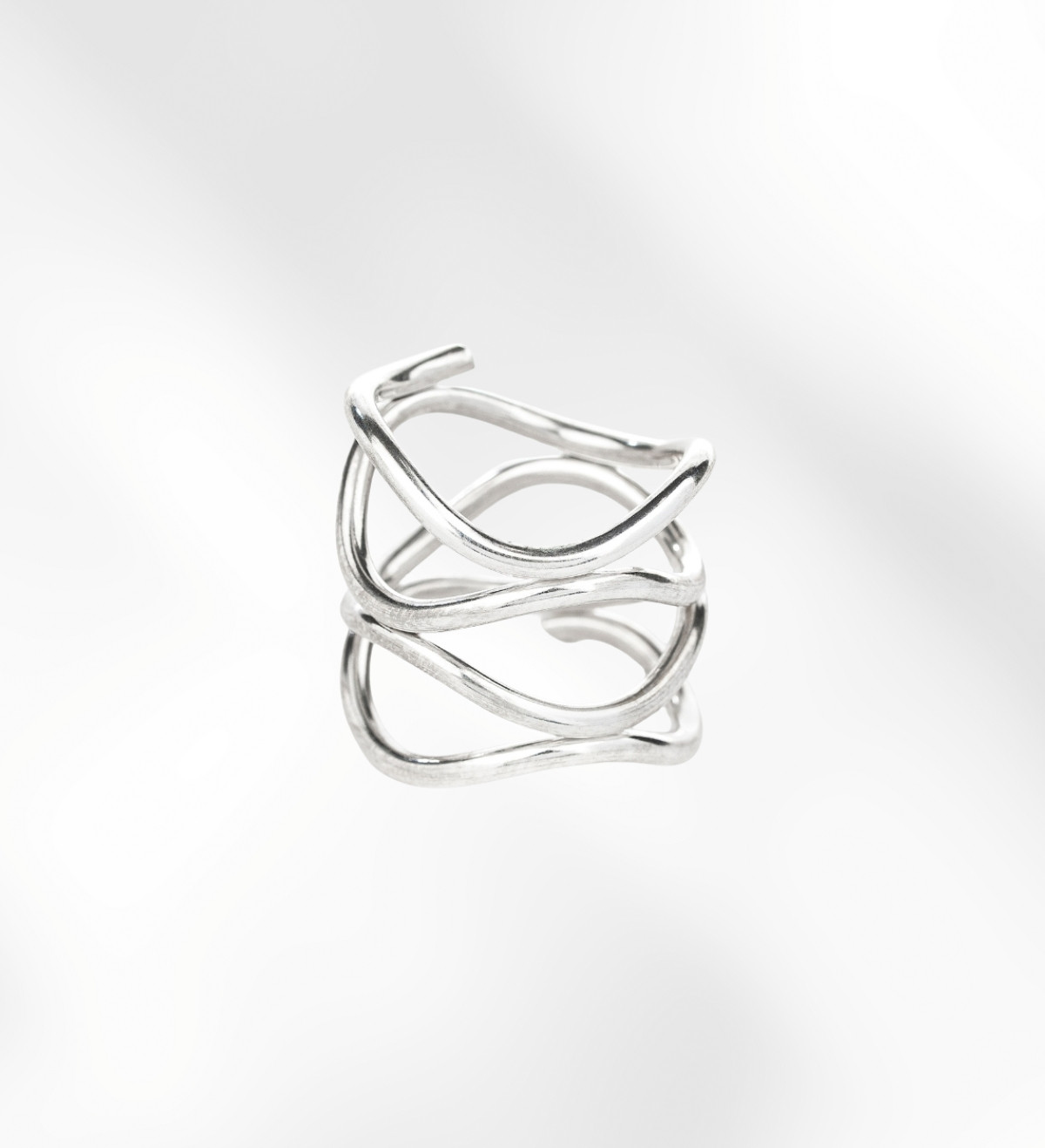 Anillo de plata Calder 4 vueltas