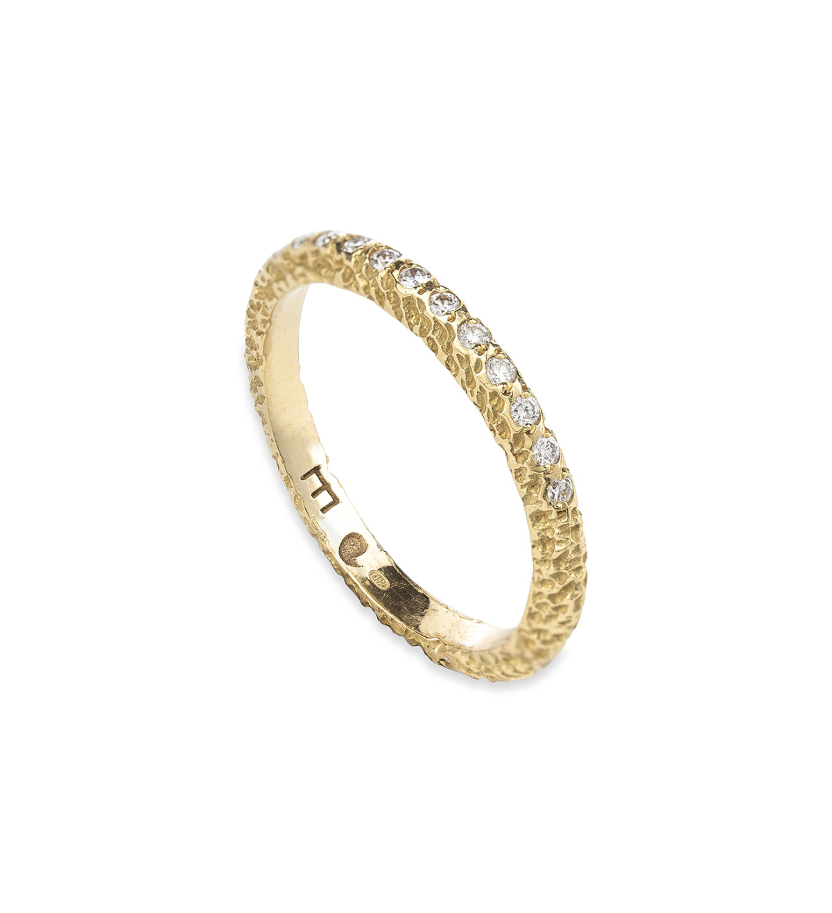 Anillo de oro con diamantes de 0,34ct