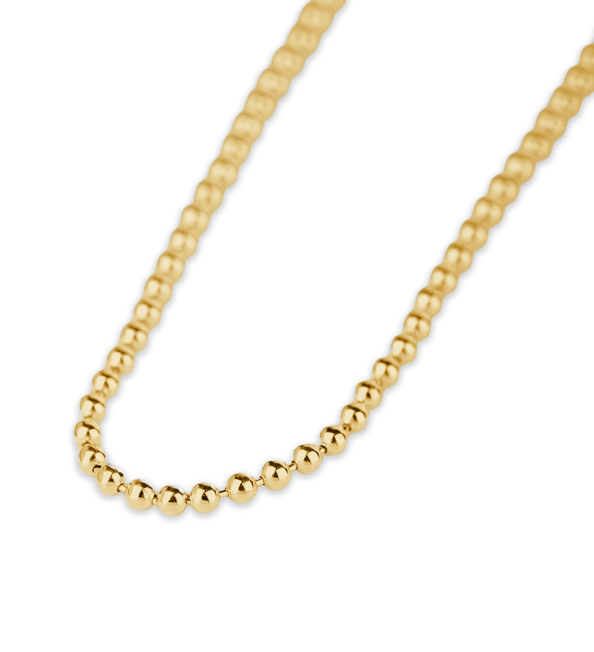 18k gold gold chain 45cms