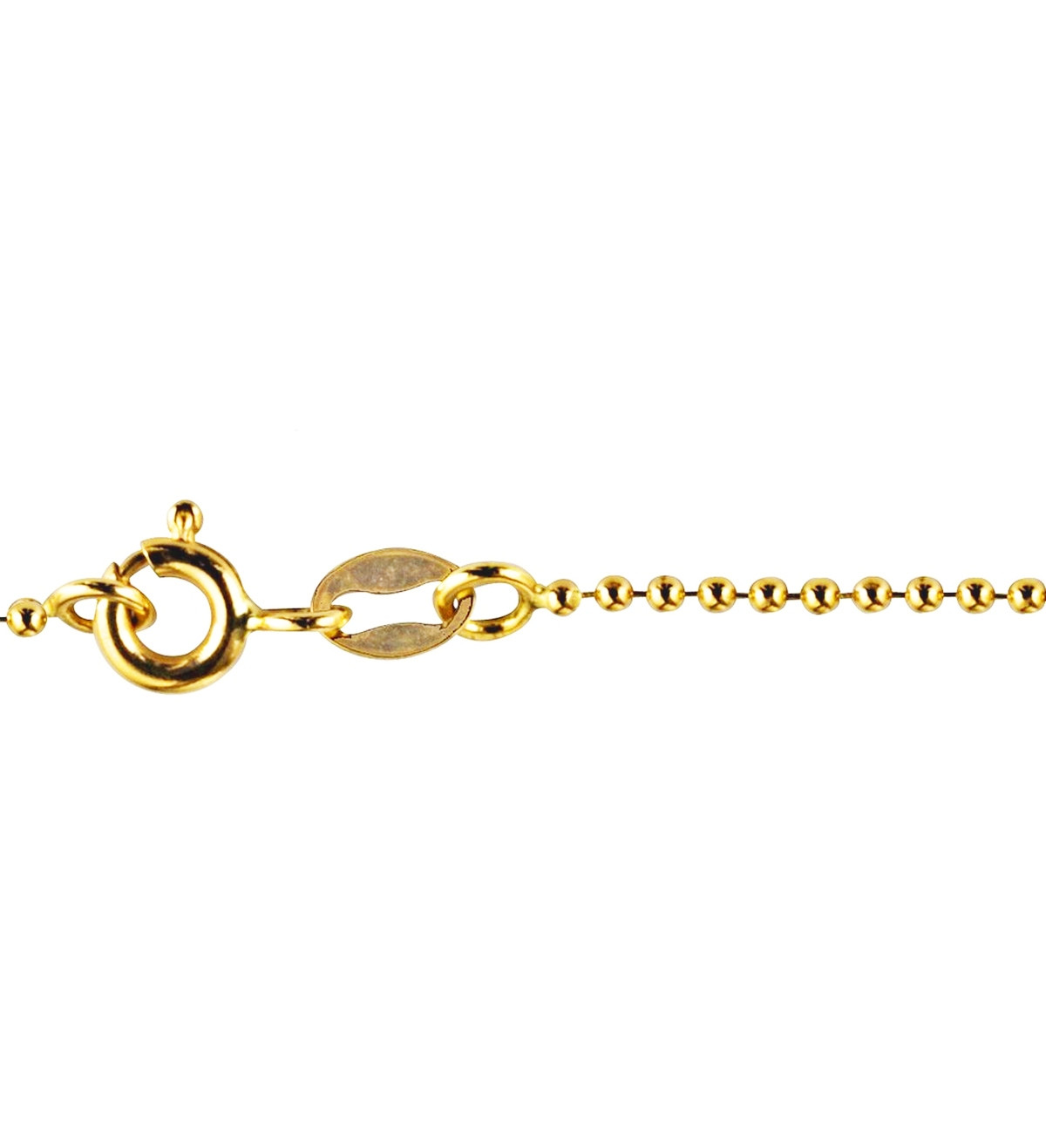Cadena de oro boletes 45cms