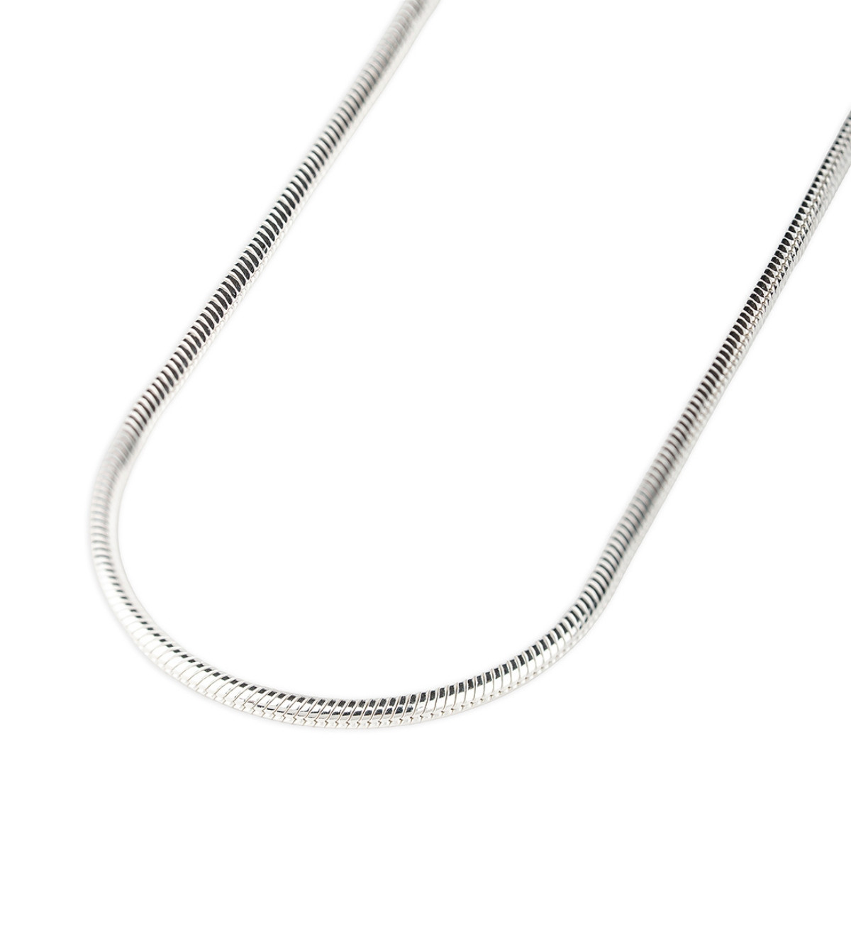 Cadena plata Flexo 45cm