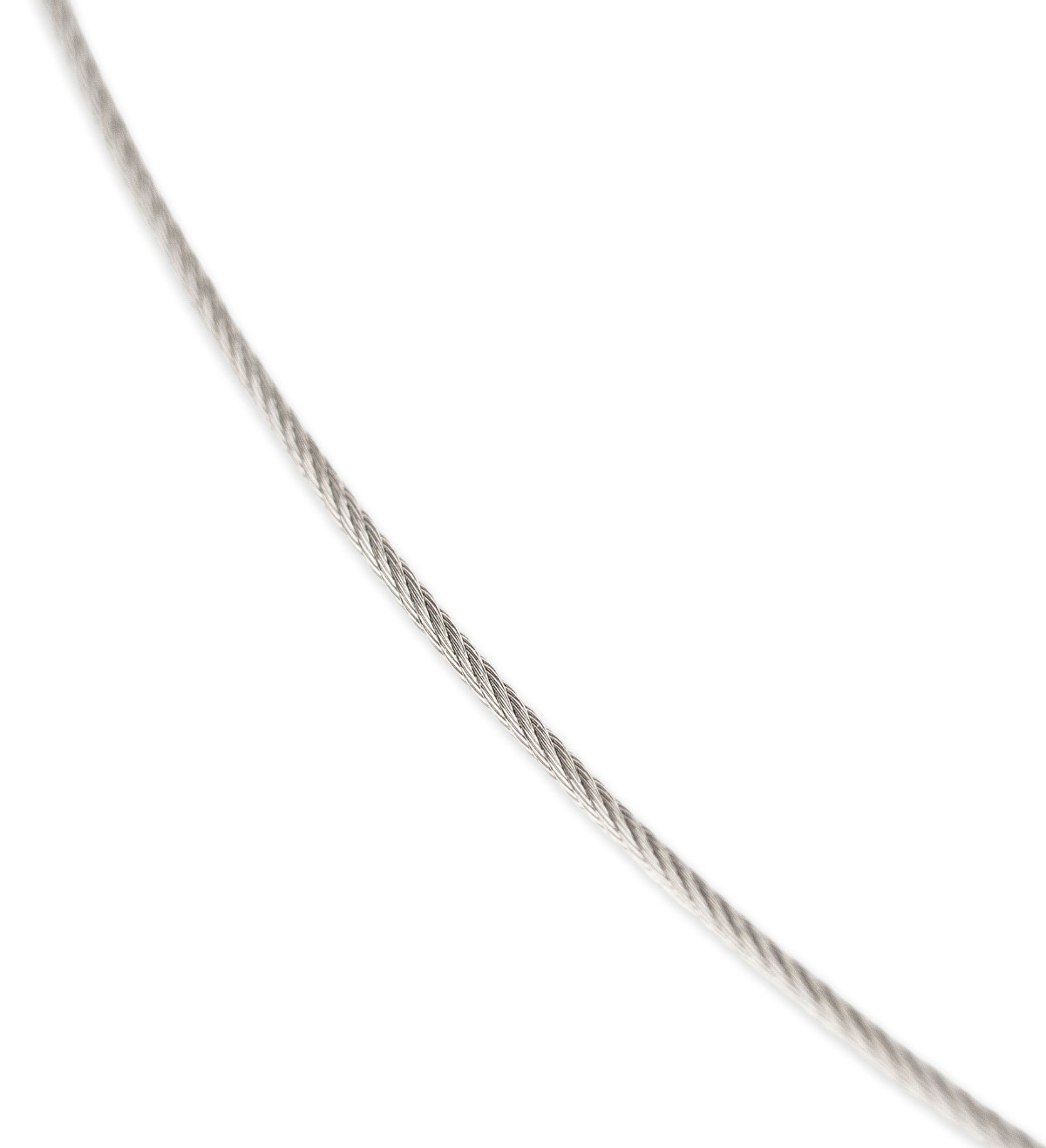 Cable acero soft cable 45cm doble clip
