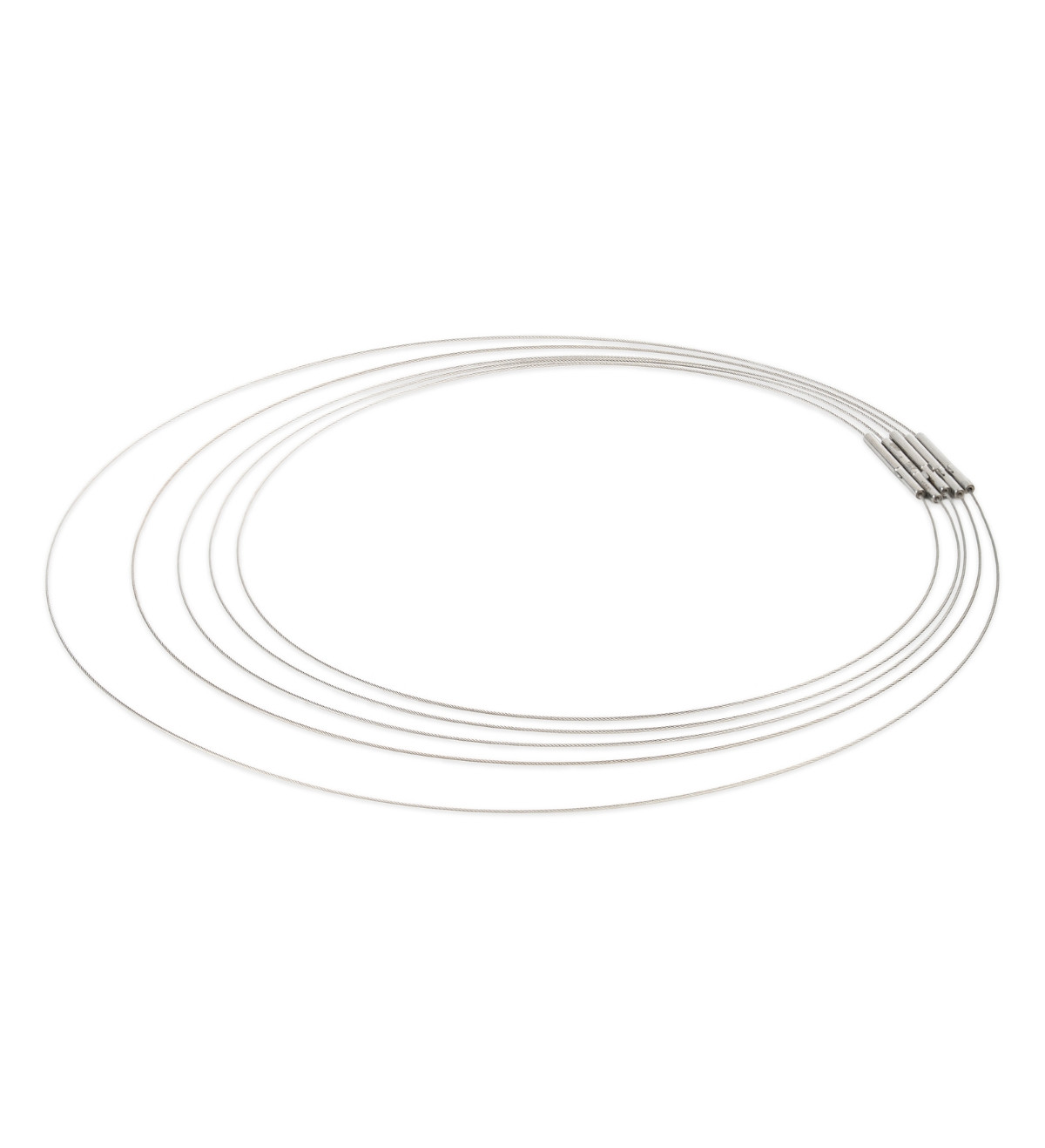 Cable acero soft cable 45cm doble clip