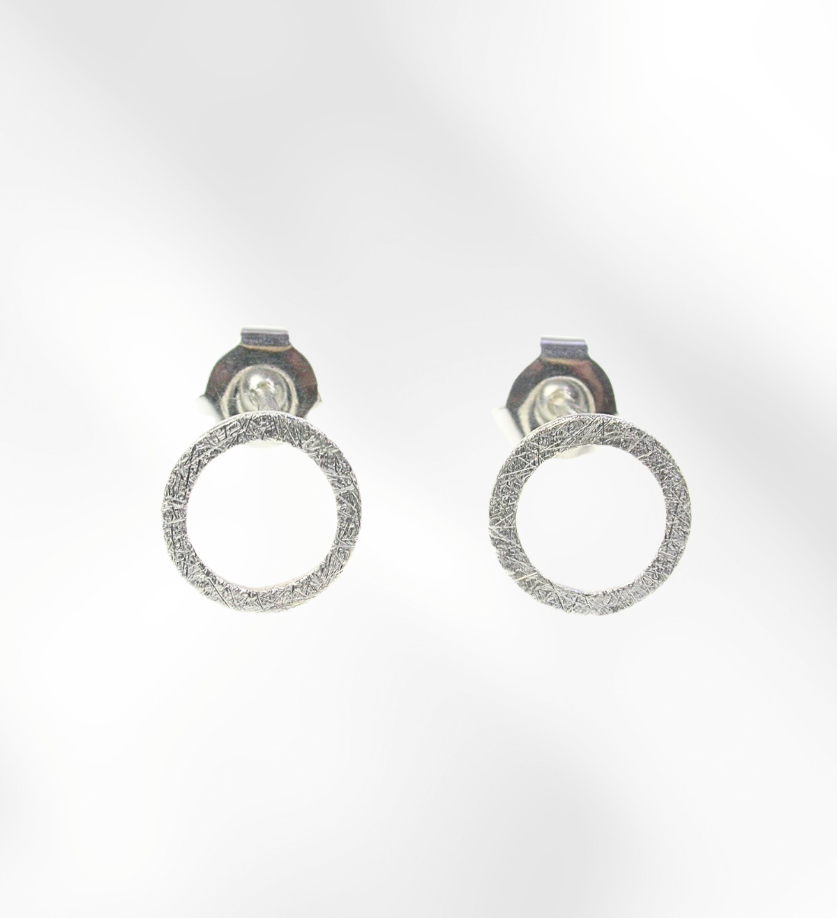 Silver earrings Fil Pla 10mm